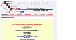 Desktop Screenshot of mccapa.org